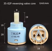 Wkład ceramiczny 35 mm do baterii – zawór mieszający, wysoka szpula