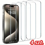 Szkło Hartowane iPhone 15 4 SZT. Okazja! Najtaniej!