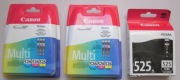 CANON 525 / 526 / ZESTAW TUSZY / ORYGINALNE
