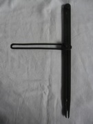 STARY DUŻY CYRKIEL TRASERSKI Z BLOKADĄ 31 CM.