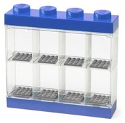 4065 LEGO pojemnik na minifigurki niebieski