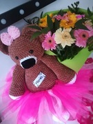 Szydełkowa maskotka