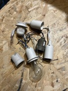 6x oprawki żarówkowe e27 