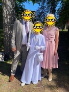 Sukienka komunijna - alba komunijna dla dziewczynki.