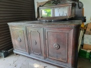 Kredensy dębowe poniemieckie 