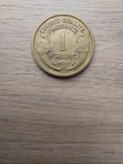 Francja 1 frank 1939 stan III