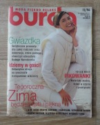 Burda 11/96 Wykroje. Kurs szycia spódnicy i płaszcza, robótki ręczne.