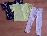 Zestaw dla dziewczynki NOWE r. 110 bluzka spodnie