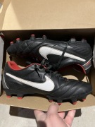 Nike Tiempo Natural IV LTR FG - stan bdb R. 42.5
