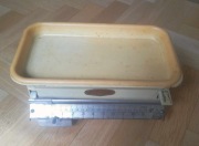 Waga kuchenna vintage mechaniczna metalowa  PRL  