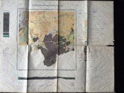 TAJNA mapa geologiczna PRL Głuchołazy 1955 podkład niemiecki 1912-1930