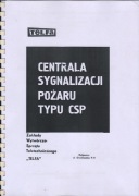 DTR Centrala Sygnlizacji Pożaru CSP-20 TELFA