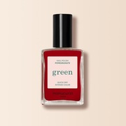 Manucurist Green – Lakier do paznokci Pomegranate (malinowa czerwień) 15 ml