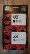Tusz HP 651 zestaw czarny i kolor