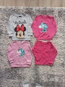 Zestaw 4 bluzki dla dziewczynki 110cm