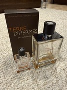 Zestaw Terre D’Hermes / flakony po perfumach / 100 ml + 12,5 ml