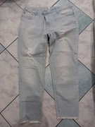 Bonprix Rainbow dżinsy jeansy jasne boyfriend destroyed rozmiar 42 XL