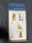 Safety Card / Karty Instrukcja Bezpieczeństwa VIETNAM AIRLINES Boeing 777
