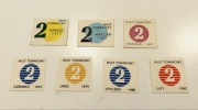 Kartki bony na cukier 1977-80 PRL