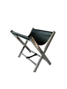 Stojaki na torbę, torby, na torebki srebrna rama+ekoskóra