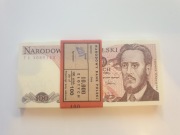 100 zł Waryński 1988 PRL Paczka Bankowa UNC Seria TS 