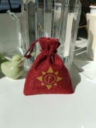 Amulet, magiczny woreczek. Szczęście, miłość, zdrowie, odwaga, Runy.