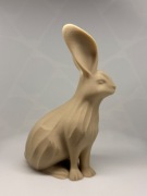 Zając Wielkanocny 3D Dekoracja Beżowy Elegancki Prezent