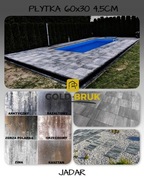 Kostka brukowa płyta tarasowa 60x30 4,5cm JADAR