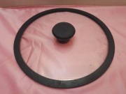 szklana pokrywka garnka patelni ramka silikonowa 25cm