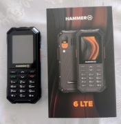 Telefon komórkowy Hammer 6 LTE 48 MB / 128 MB 4G (LTE) czarny