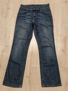 Mustang Męskie Spodnie Jeansowe Jeansy granatowe niebieskie W28 L30 28x30 M