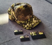 !BCM! CZAPKA WOJSKOWA (BASEBALLÓWKA) MAPA, NASZYWKI FLAGA POLSKI (MASKPOL)