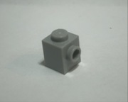 Lego NOWE klocek 1x1 wypustki jasny szary 1 szt, 26604