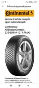 Opony całoroczne Continental AllSeasonContact 235/55R19 2szt.