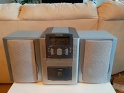 Unikalna Wieża stereo Grundig UMS100 kaseta, CD, Radio, Bluetooth,  sprawna
