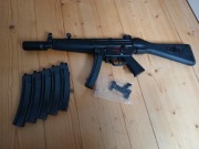 Systema TW5 MP5 6 magazynków czerwony/czarny cylinder + części zapasowe