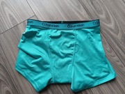 Calvin Klein turkusowe chłopięce bokserki 12 lat 