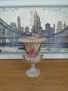 Włoski wazon ceramiczny vintage – styl Capodimonte