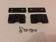 Technics Sl-1200 SL-1210 komplet mocowań zawiasów pokrywy