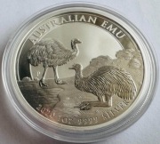 2020 Australian Emu 1 Oz Ag 9999 BU