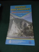 Pieninski Park Narodowy mapa turystyczna 