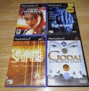 Zestaw 4 gier PS2 Shifters, Godai, Summoner, Tomb Raider komplety 3*eng