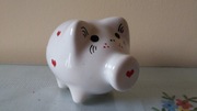 Świnka skarbonka ceramiczna 