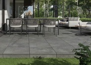 Płyty 2cm na schody, taras, balkon, patio 120x40 Concrete antracyt gat.1