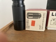 Aparat analogowy Leica R3 z obiektywem VARIO-ELMAR-R 1:4,5/75-200mm