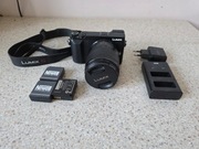 Panasonic Lumix gx-80 + obiektyw Lumix 14-140 O.I.S + ładowarka i baterie