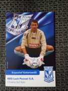 Krzysztof Kotorowski - Lech Poznań - karta 