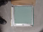 Klapa rewizyjna aluminiowa Diall z płytą g-k 40 x 40 cm