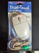 Mysz True-Touch PS/2 | NOWA | Vintage PC | Retro IBM AT DOS | Unikat