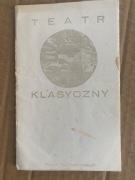 Program Teatralny Teatr Klasyczny Dom otwarty 